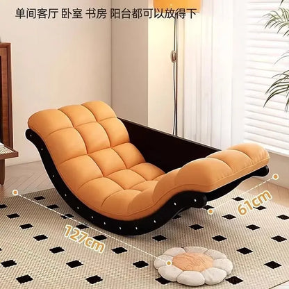 Rocking chair banana sofa recliner, rocking multi-function