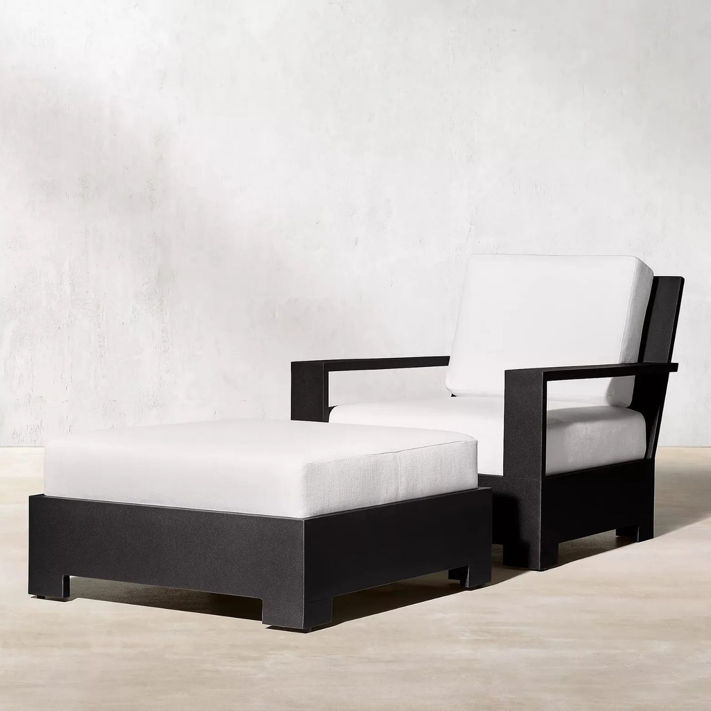Villa Hotel Open Air Garden Terrace Outdoor Courtyard Single Waterproof Sofa