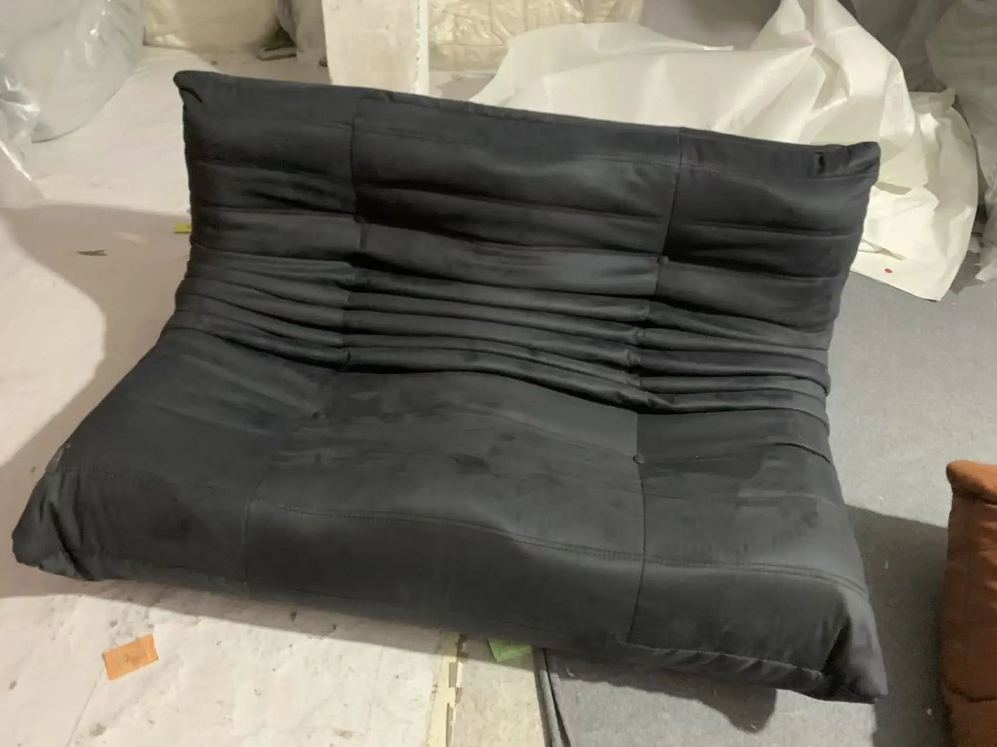 Two sofas, wife's favorite, daughter's favorite, the best seat for taking a shower, caterpillar sofa, luxury item Luxury has con