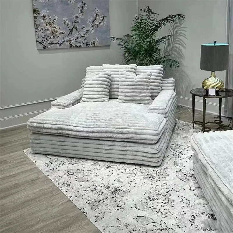 Couch Potato Comfortable Down Cloud Small Sofas Family Cloth Art Removable Combination Living Room Balcony Bedroom Creative
