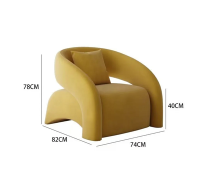 Stretch Lazy Balcony Sofa Chair Nordic Single Lounge Design Sofa Chair Relax Floor Cadeiras De Sala De Estar Home Furniture