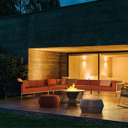 Nordic outdoor sofa, coffee table combination courtyard B & B garden living room outdoor balcony terrace