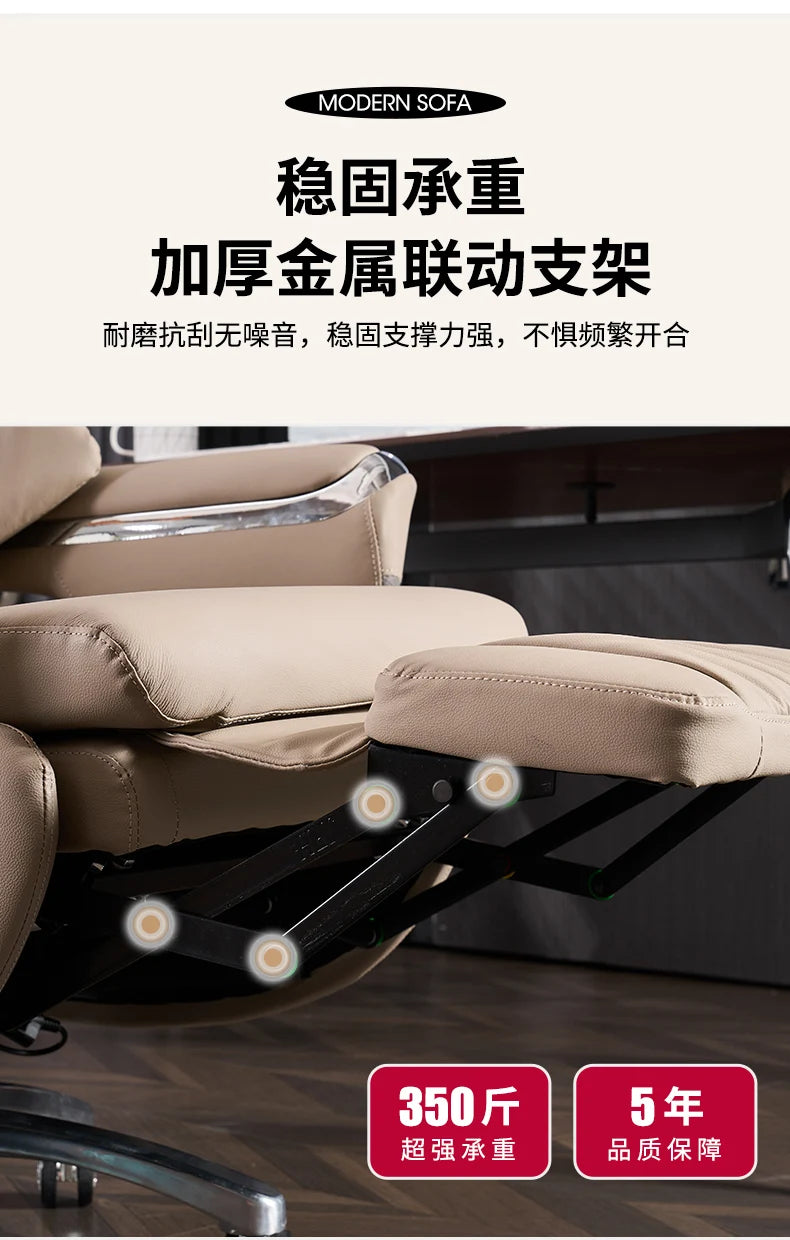 Home Office Desk Chair for Vanity Reclining Armchair Furniture Height Adjustable Chair on Wheels Chaise Bureau De Travail Magalu