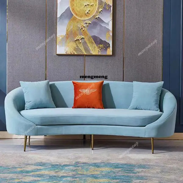Lazy Luxury Living Room Sofas Modern Designer Curved Nordic Sofas Loveseat Tatami Recliner Mobili Per La Casa Decoration