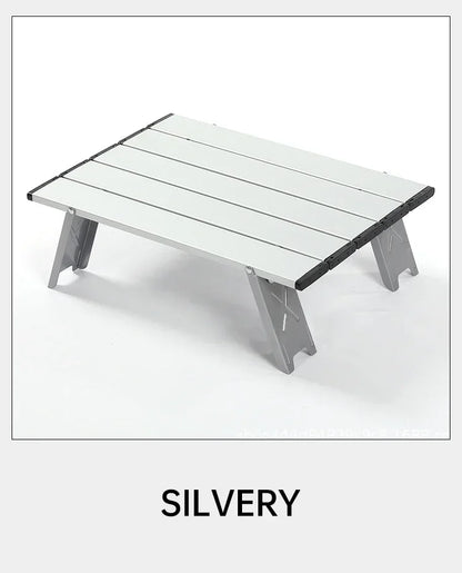 Portable Outdoor Beach Table Ultralight Foldable Camping Table Mini Aluminum Table Garden Party Trip Hiking Table