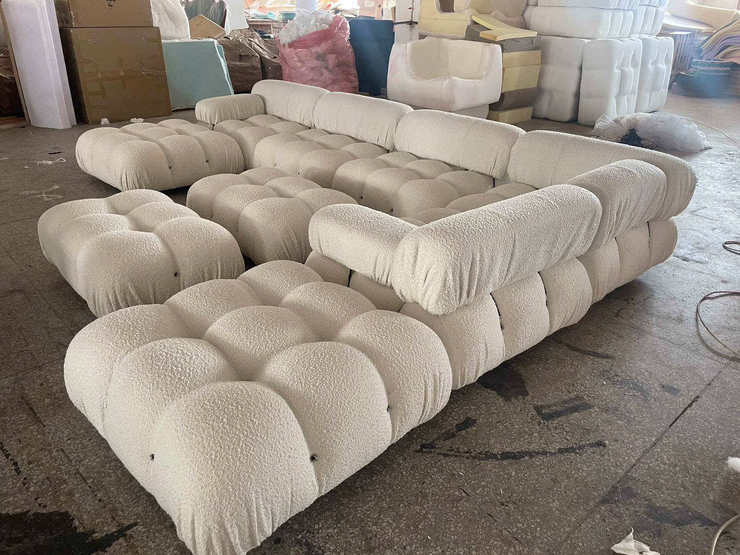 Furniture Modular Couch Fabric  Bellini Sofa Living Room For Home