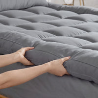 Mattress Topper Queen,Extra Thick Mattress Pad Cover for Sleeping,Cooling Mattress Protector with 8-21 Inch Deep Pocket,1000 GSM
