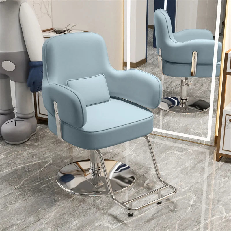 Hairdressing chair Internet celebrity barber shop chair Hair salon special lift fashion seat Hair cutting chair