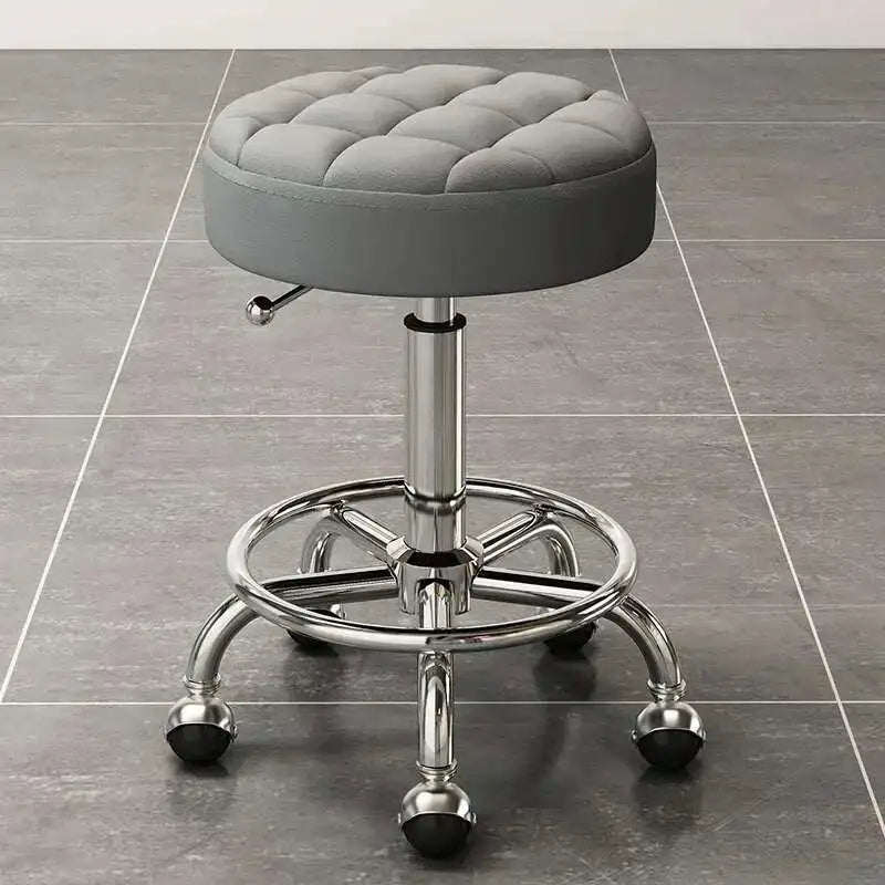 Hairdresser Furniture Barber Shop Chair Hair Chairs Salon Folding Stool Tabouret Roulette Aesthetics Beauty Ergonomic Chair