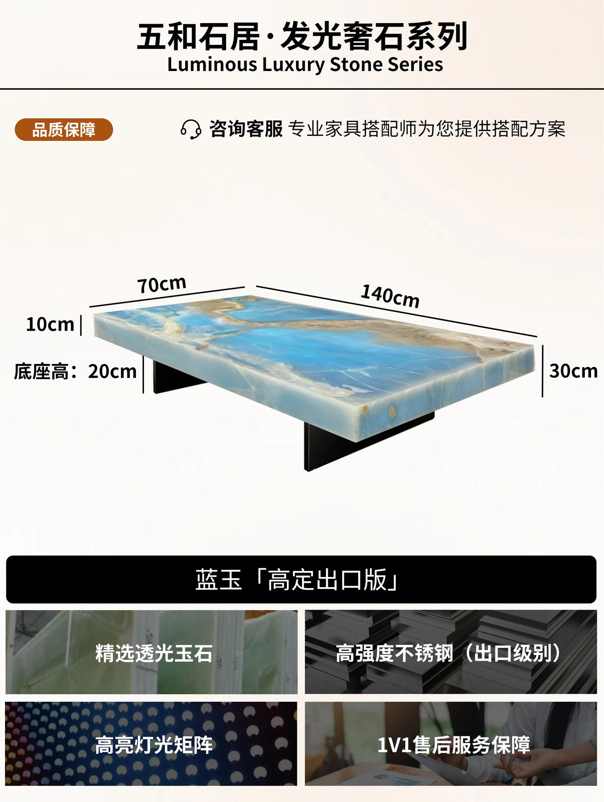 Rectangle Italian Marble Coffee Table Modern Style Luxury Minimalist Unique Coffee Table Living Room Mesa Centro Salon Furniture