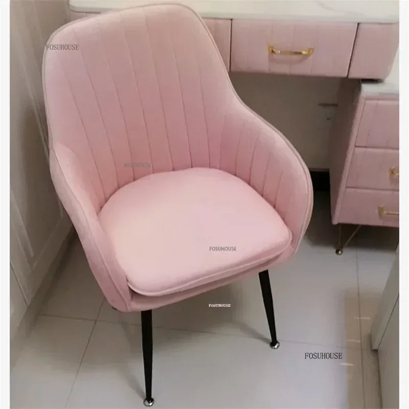 Modern pink Office Chairs Home Bedroom Leisure gaming chair for Office Furniture Comfortable Back Lift Swivel computer Chair K