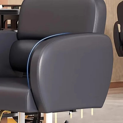 Classic Fashion Barber Chairs Simple Exquisite Trendy Premium Salon Chairs Beauty Modern Bancos Con Ruedas Salon Furniture