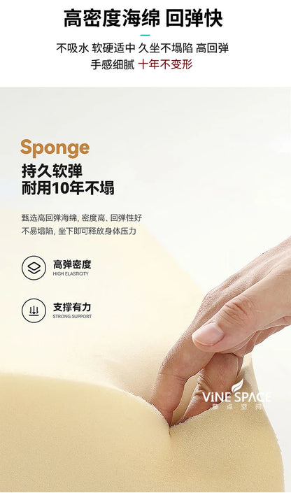 Outdoor sofa courtyard open-air garden villa waterproof and sunscreen leisure rope braided teak outdoor bed and breakfast sofa