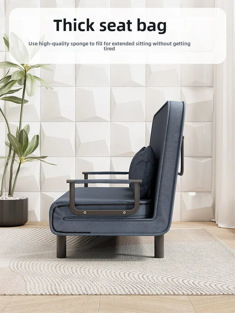 Small apartment sofa bed multifunctional lunch bed nap bed escort bed living room office sofa chair foldable bed