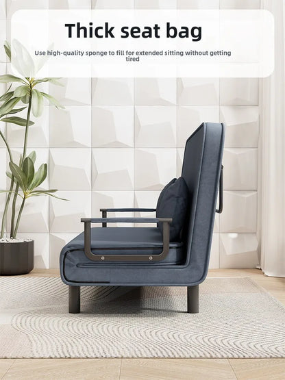 Small apartment sofa bed multifunctional lunch bed nap bed escort bed living room office sofa chair foldable bed