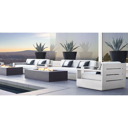 New Design Patio Outdoor Furniture Sofa Set Large Aluminum Outdoor Garden Sofa Terrace Furniture Outdoor
