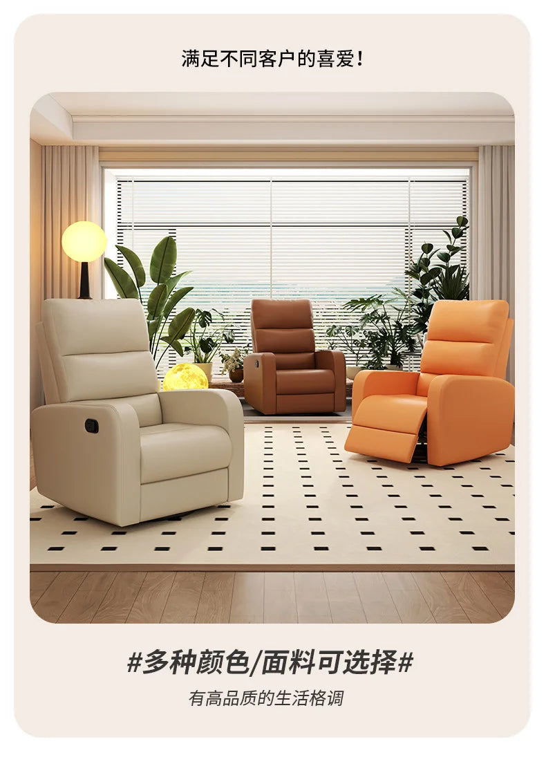 Lazy Multi-functional Sofa Beauty Salon Can Lie Flat Sofa Cabin Manicure Eyelash Shop Recliner Foot Bath Electric Sofa Chair
