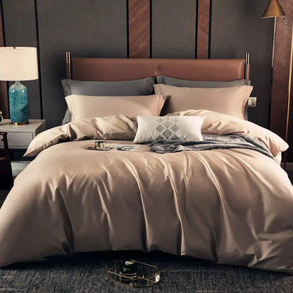 New Silk Duvet Cover Solid Color Mulberry Silk Quilt Cover Multi-Size Quilt Cover Single Double Bed Quilt Cover 230x260cm