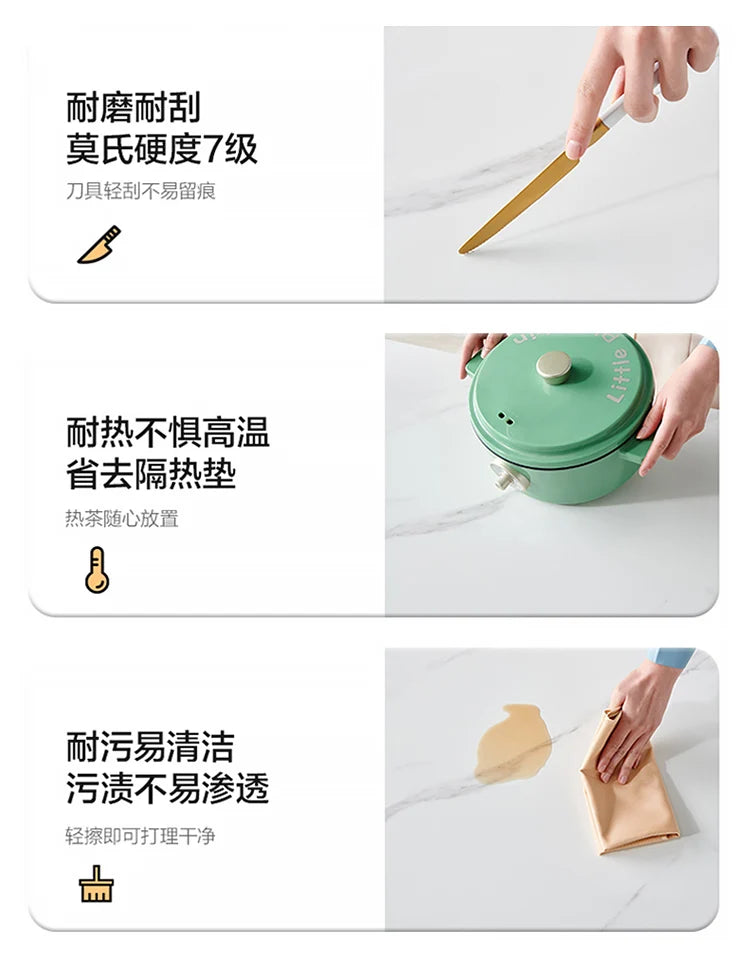 A163 Italian Light Luxury Stainless Steel round Living Room Home Coffee Table Modern Side Table