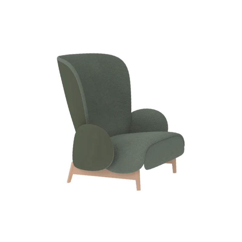 Sofa chair Nordic style home leisure chair lazy bedroom recliner simple atmosphere