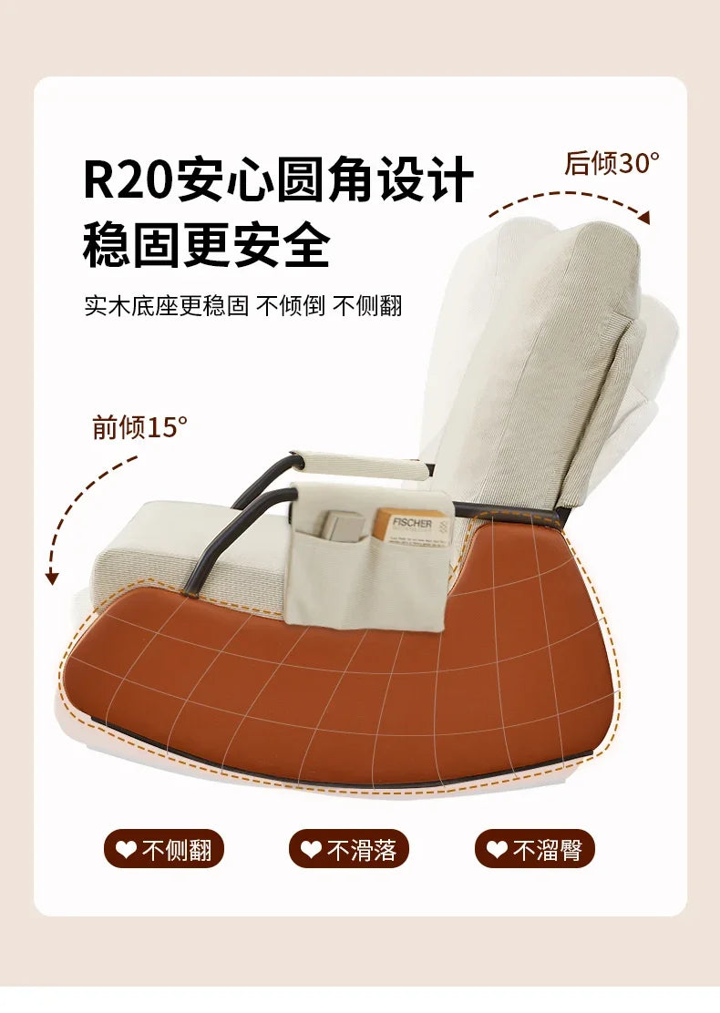 Luxury Salon Living Room Chairs Nordic Girl Arm Sofa Reading Balcony Chairs Comfortable Portable Sillon Lounge Suite Furniture