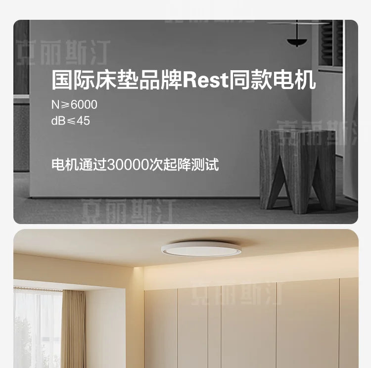 Elegant Modern Double Bed Luxury Upholstered Comferter Adults Bed Adjustable Electric Cama Box Casal Bedroom Furniture