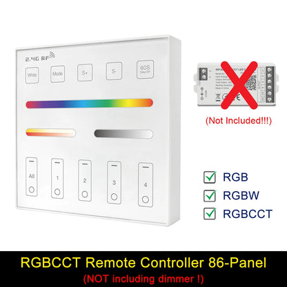 Smart LED Dimmer Tuya Wifi Zigbee DIM CCT RGB RGBW RGBCCT PWM LED Controller Support Alexa Google Home Voice Control