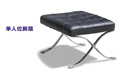 Barcelona Single Sofa Designer Lazy Sofa High-end Italian Living Room Sofa Chair Nordic Light Luxury Leisure Chair