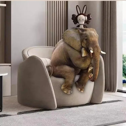 Living Room Leisure Home Hotel Reception Area Simple Sofa Chairs Chaise Lounge Light Luxury Single Sofa Chair Small Apartment