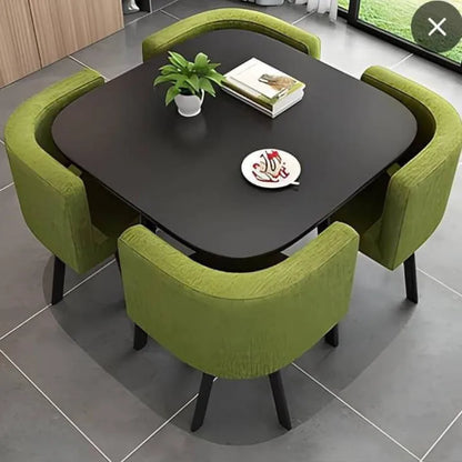 Simple square negotiation table and chair combination store, shop