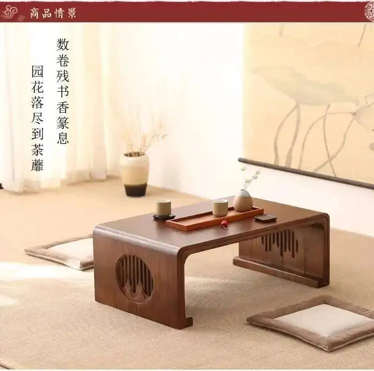 Japanese Floor Coffee Table Wood Entryways Vanity Sideboards Table Storage Couch Mesa De Centro Salon Livingroom Furniture Sets