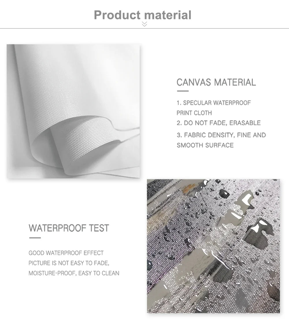 Abstract 3D Textured Canvas Painting 3D Vision Wall Art Minimalism Geometry Poster Print Office Living Room Modern Home Decor