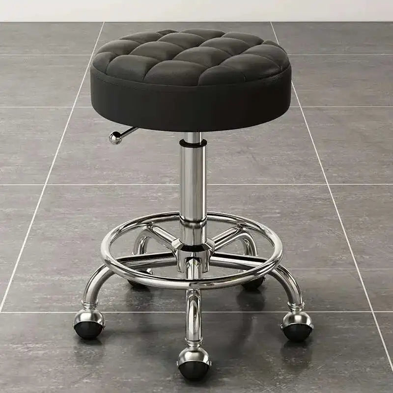 Hairdresser Furniture Barber Shop Chair Hair Chairs Salon Folding Stool Tabouret Roulette Aesthetics Beauty Ergonomic Chair