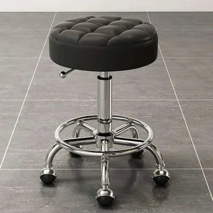 Hairdresser Furniture Barber Shop Chair Hair Chairs Salon Folding Stool Tabouret Roulette Aesthetics Beauty Ergonomic Chair
