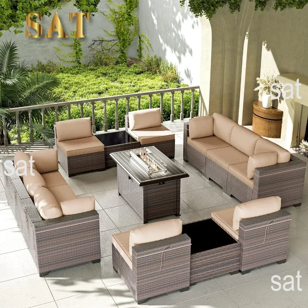 PatioLix 13PCS Outdoor Furniture Set with 43