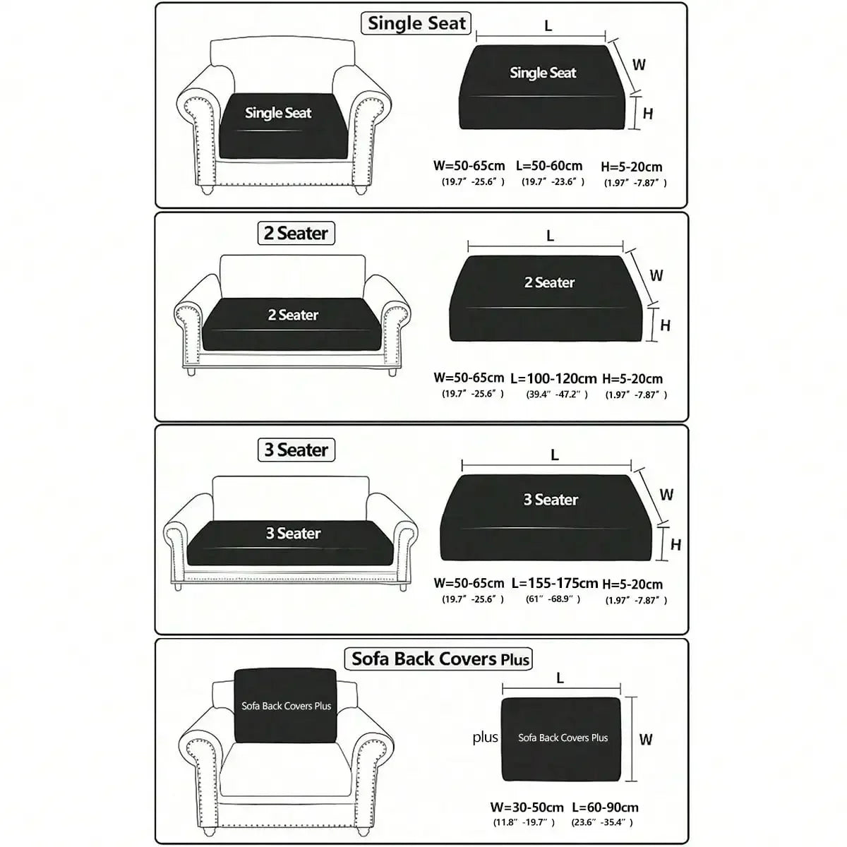 1pc Water-Reststant Polar Fleece Outdoor Sofas Covers, 230gsm Sofa Cushion Cover, Multiple Colors Available