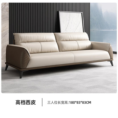 Office Sofa Business Simple Modern Rest Area Three-person Meeting Room Reception Negotiation Coffee Table Combination Office