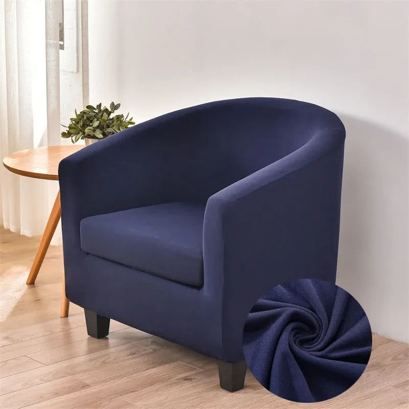 Elastic Spandex Tub Chair Cover Stretch Armchair Cover Club Sofa Slipcover for Living Room Couch Covers with Seat Cushion Covers