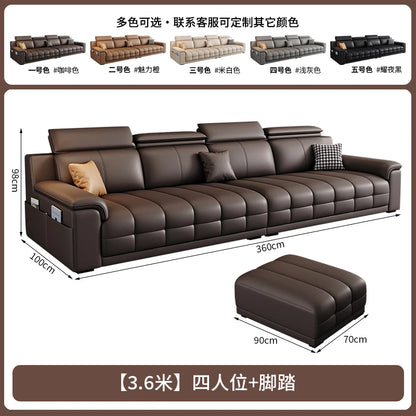 Leather Tables Living Room Sofas Luxury Modern Recliner Conference Tables Living Room Sofas Couch Lazy Muebles Home Furniture