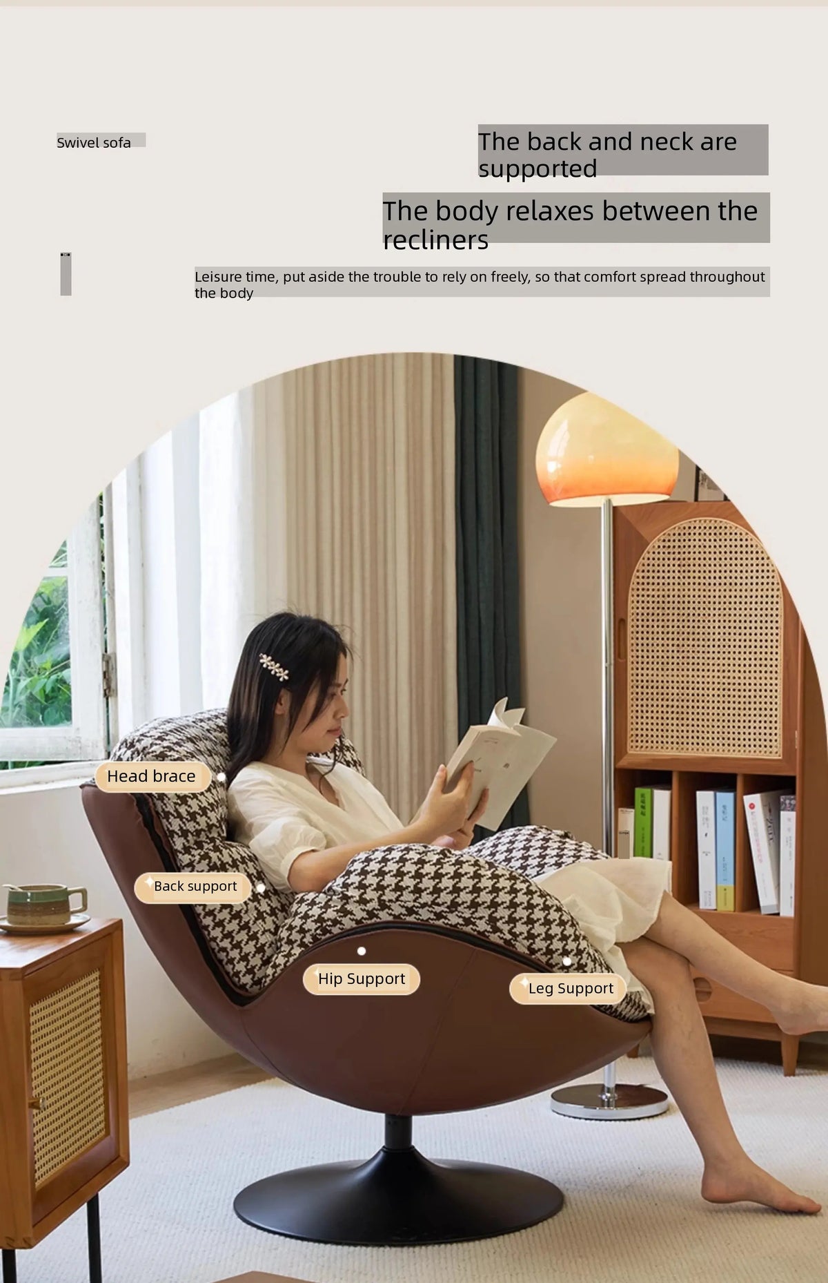 Large Modern Living Room Chairs Swivel Luxury Relaxing Comfy Design Chairs Armchair Lazy Puffs Sedie Da Soggiorno Home Furniture
