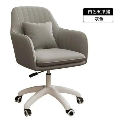 Modern pink Office Chairs for Office Furniture Comfortable Back Lift Swivel computer Chair Home Bedroom Leisure gaming chair K