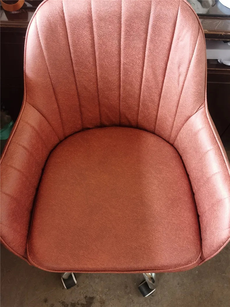 Modern Bedroom Comfortable Learning Chair Lift Swivel Office Chairs Study Room Chair Home Armrest Backrest Leisure Makeup Chair