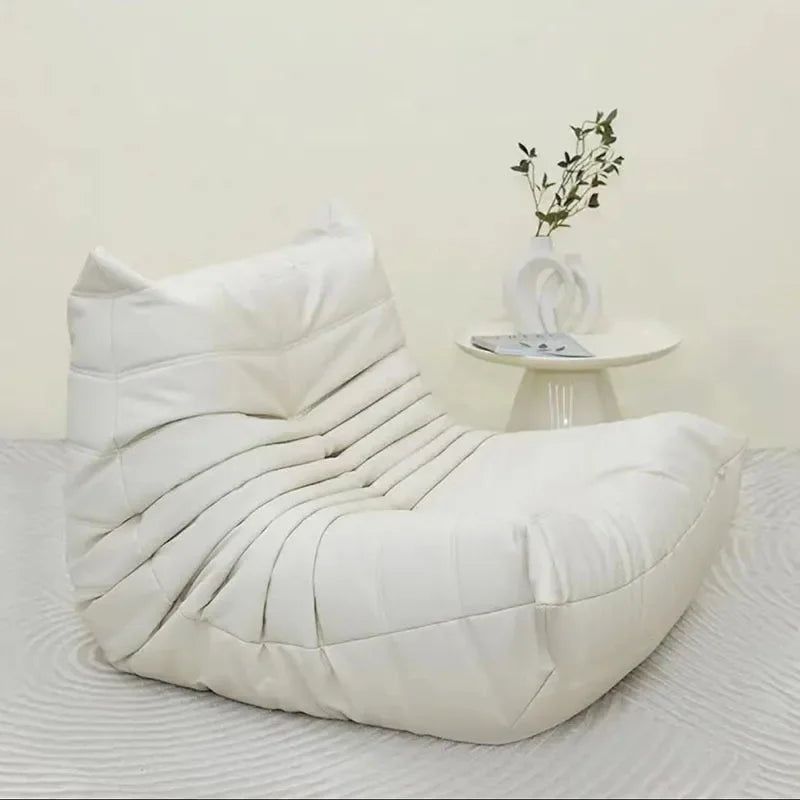 Caterpillar Lazy Sofa Velvet Small House Living Room Bedroom Store Balcony Sponge Sofa Lounge Chair Sofas for Living Room