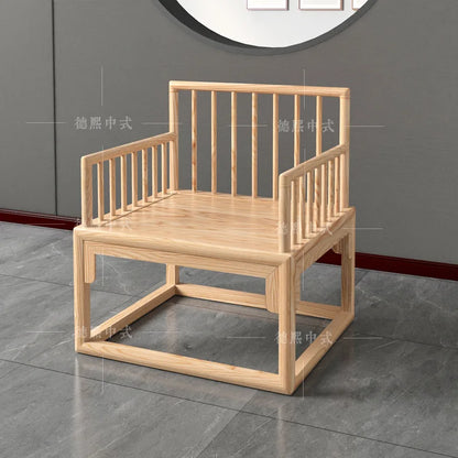 Han Solid Wood New Chinese Sofa Combination Living Room Zen Bed Hotel Homestay Push
