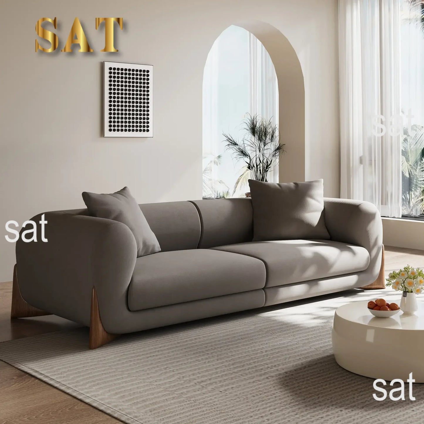 For Spot Wholesale Modern Modular Sectional Sofa Couch Sectional Sofa Small Apartment Modern Fabric Velvet Sofa