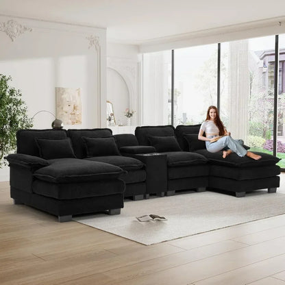 Sofa Cloud Couch,Chenille Comfy Couches for Living Room