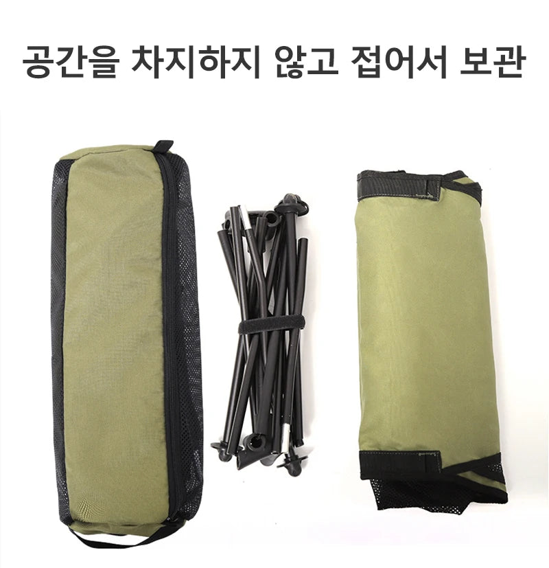 DIVEDEER Portable Folding Camping Chair with Headrest Lightweight Tourist Chairs Aluminum Alloy Fishing Chair Outdoor Furniture