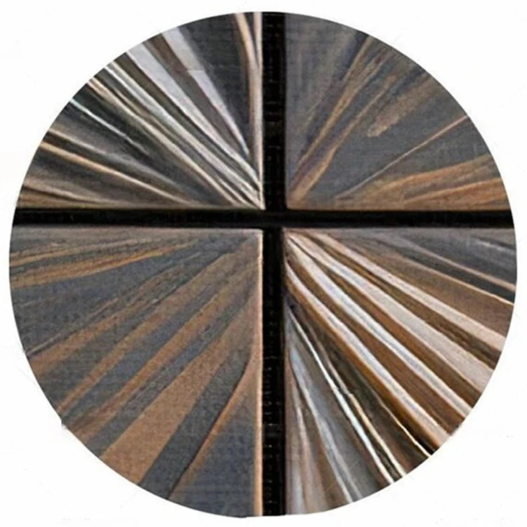 MU8844 Modern high-end golden gilded rock plate TV sofa background wall paper mural