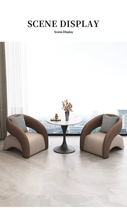 Living Room Chairs Modern Upholstered Armchair Accent Lounge Chair Comfortable Home Furniture Hotel Lobby Reception Salon