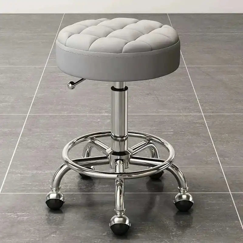 Hairdresser Furniture Barber Shop Chair Hair Chairs Salon Folding Stool Tabouret Roulette Aesthetics Beauty Ergonomic Chair